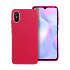 utángyártott Frame Xiaomi Redmi 9AT/Redmi 9A közepesen ütésálló tok kameravédő kerettel, magenta tok és táska