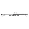 utángyártott Gázrugó első szélvédőhöz Fendt X800420489000 - 250 N, hossz 606 mm