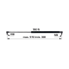 utángyártott Gázrugó Lindner 3206159 - 180 N, hossz 515 mm