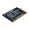 utángyártott GIONEE GN9000L készülékhez mobiltelefon akkumulátor (Li-Polymer, 3.8V, 2450mAh / 9.31Wh) - Utángyártott