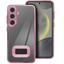 utángyártott Glam Samsung Galaxy A26 szilikon tok kameravédő-lencsével, rózsaszín tok és táska