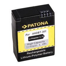 utángyártott GoPro AHDBT-301 / AHDBT301 akkumulátor - 1180mAh (3.7V) - Utángyártott digitális fényképező akkumulátor