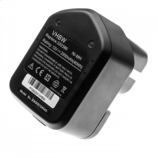 utángyártott Hitachi DS 12DV, DS 12DVA akkumulátor - 3300mAh (12V) - Utángyártott barkácsgép akkumulátor