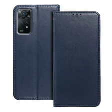 utángyártott Honor 400 Lite Smart Magneto flip tok, kék tok és táska