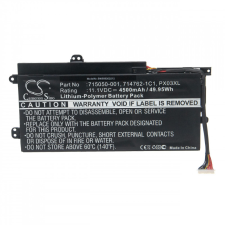utángyártott HP PX03XL, TPN-C109, TPN-C110 helyettesítő laptop akkumulátor (11.1V, 4500mAh / 49.95Wh) - Utángyártott hp notebook akkumulátor