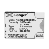 utángyártott LG Gee FHD, L-04E készülékekhez mobiltelefon akkumulátor (Li-ion, 3.8V, 3100mAh / 11.78Wh) - Utángyártott
