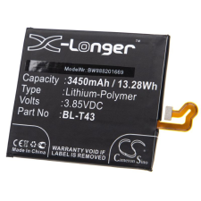 utángyártott LG LMG810EA készülékhez mobiltelefon akkumulátor (Li-Polymer, 3450mAh / 11.17Wh, 3.85V) - Utángyártott mobiltelefon akkumulátor