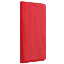 utángyártott Magnet Samsung Galaxy A17 mágneses flip tok, piros tok és táska