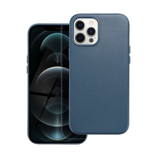 utángyártott Magsafe műbőr tok iPhone 12 Pro Max, indigó kék tok és táska