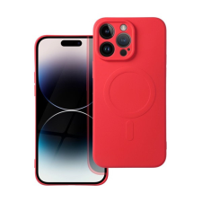 utángyártott Magsafe szilikon tok Apple iPhone 14 Pro Max, piros tok és táska
