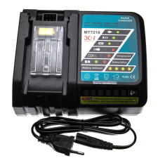 utángyártott Makita DSS501ZJ, DST112 készülékekhez szerszámgép akkumulátor hálózati töltő adapter - Utángyártott barkácsgép akkumulátor töltő
