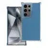 utángyártott Matrix Samsung Galaxy S25+ hátlap tok kameravédő peremmel, kék (matt)