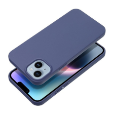 utángyártott Matt Apple iPhone 15 Pro szilikon tok, kék tok és táska