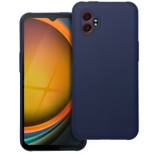 utángyártott Matt szilikon Samsung Galaxy Xcover 7 Pro tok, kék tok és táska