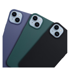 utángyártott Matt Xiaomi Redmi 14C szilikon tok, kék tok és táska