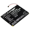 utángyártott Motorola EL40 helyettesítő mobiltelefon akkumulátor (Li-Polymer, 3.8V, 2300mAh / 8.74Wh) - Utángyártott