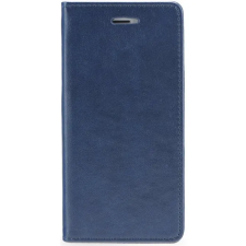 utángyártott Motorola Moto G34, Oldalra nyíló tok, stand, Magnet Book, sötétkék tok és táska