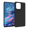 utángyártott Motorola Moto G75, Szilikon tok, fekete