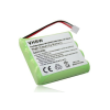 utángyártott Philips Babyphone SBC-EB4870 A1507 készülékhez bébiőr akkumulátor (NiMh, 700mAh / 3.36Wh, 4.8V) - Utángyártott