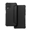 utángyártott Razor book Samsung Galaxy A12 flip tok, fekete