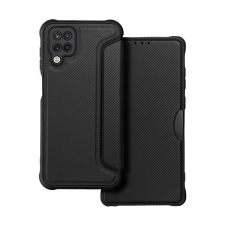 utángyártott Razor book Samsung Galaxy A12 flip tok, fekete tok és táska