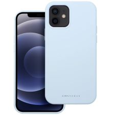 utángyártott Roar Samsung Galaxy S25 Ultra prémium szilikon tok velúr béléssel, világoskék tok és táska