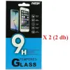 utángyártott Samsung Galaxy A32 5G SM-A326B, 2db Kijelzővédő fólia, ütésálló fólia (az íves részre NEM hajlik rá!), Tempered Glass (edzett üveg), Clear