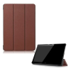 utángyártott Samsung Galaxy Tab S8 Ultra 14.6 SM-X900 / X906, mappa tok, Trifold, barna