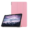 utángyártott Samsung Galaxy Tab S9 11.0 SM-X710 / X716B, mappa tok, Trifold, rózsaszín