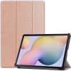 utángyártott Samsung Galaxy Tab S9 11.0 SM-X710 / X716B, mappa tok, Trifold, vörösarany