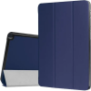 utángyártott Samsung Galaxy Tab S9 FE Plus (12.4) SM-X610 / X616B, mappa tok, Trifold, sötétkék