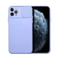 utángyártott Slide Apple iPhone 11 Pro Max, kameravédős szilikon tok, levendula tok és táska
