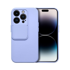 utángyártott Slide Apple iPhone 14 Pro, kameravédős szilikon tok, levendula tok és táska