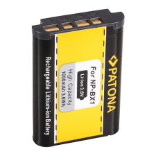 utángyártott Sony Cybershot DSC-WX300 akkumulátor - 1000mAh (3.7V) - Utángyártott sony videókamera akkumulátor