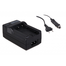 utángyártott Sony DCR-IP5, DCR-IP55, DCR-IP5E készülékekhez fényképezőgép töltő szett (4.2V, 0,6 A) - Utángyártott digitális fényképező akkumulátor töltő