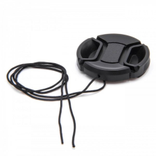 utángyártott Sony DCR-SR190, DCR-SR290, DCR-SR35 készülékekhez fényképezőgép lencsesapka (Fekete) - Utángyártott lencsevédő sapka