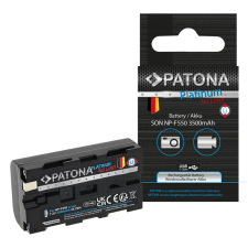 utángyártott Sony NP-F550 helyettesítő fényképezőgép akkumulátor USB-C bemenettel (Li-Ion, 3350mAh / 25.2Wh, 7.2V) - Utángyártott digitális fényképező akkumulátor