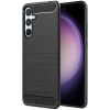 utángyártott Telefontok Samsung Galaxy A17 5G - CARBON fekete szilikon hátlap tok