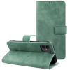 utángyártott Tender Book Samsung Galaxy S25+ flip/oldalra nyíló műbőr tok kártyatartó résszel, zöld