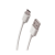 utángyártott USB / Type-C töltő- és adatkábel, 100 cm, 2A, fehér