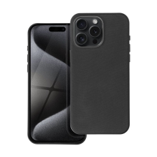 utángyártott Woven iPhone 15 Plus MagSafe szövet tok, fekete tok és táska
