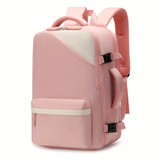  UTAZÓ HÁTIZSÁK- RÓZSASZÍN- 45 X 30 X 18 CM hátizsák