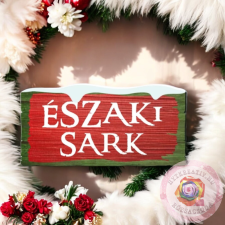  Útjelző, Északi Sark - dekorkarton dekorációs kellék