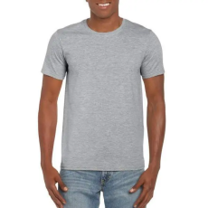 UTT GILDAN GI6400 SOFTSTYLE® FELNŐTT PÓLÓ RS SPORT GRAY 153gr/m2 -3XL