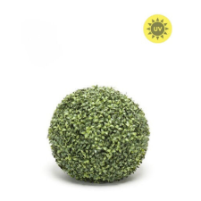  UV-álló élethű bukszus gömb – zöld, 40 cm dekoráció