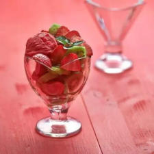 Üveg fagylaltkehely 280 ml, 2 db kerti sütés és főzés