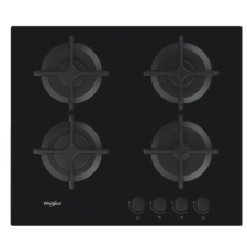 Üveg gázfőzőlap Whirlpool 4 égős főzőlap