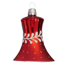  Üveg gömb Piros 5,5 cm karácsonyfadísz