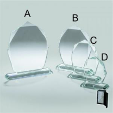  Üveg plakett CR 96 dekorációs kellék