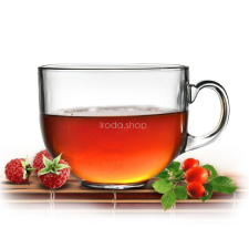 . Üvegbögre, 2db-os szett, 48cl &quot;TeaTime Big&quot; bögrék, csészék